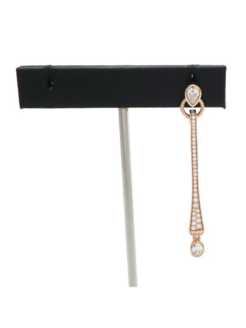 Hermes Crude Forge Diamond Single Earrings